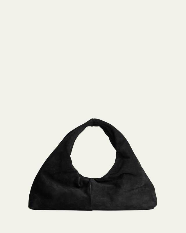 Anchor Small Suede Top-Handle Bag